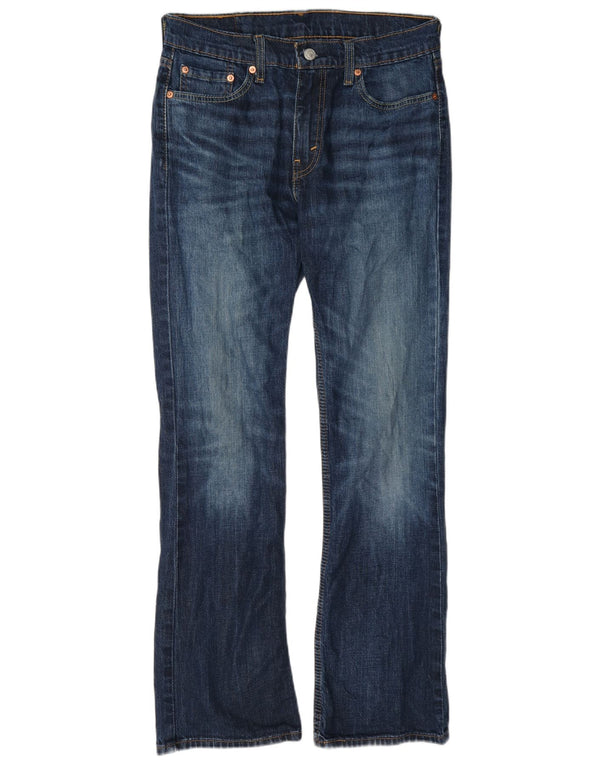 Levi's Masculino 527 Bootcut Jeans W30 L32 Azul Algodão
