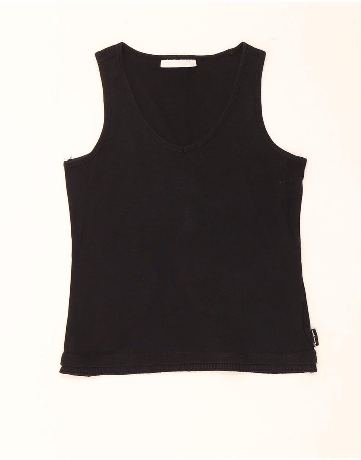 Colete feminino CHAMPION UK 12 algodão preto médio