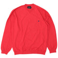 Suéter de moletom masculino Brooksfield grande vermelho