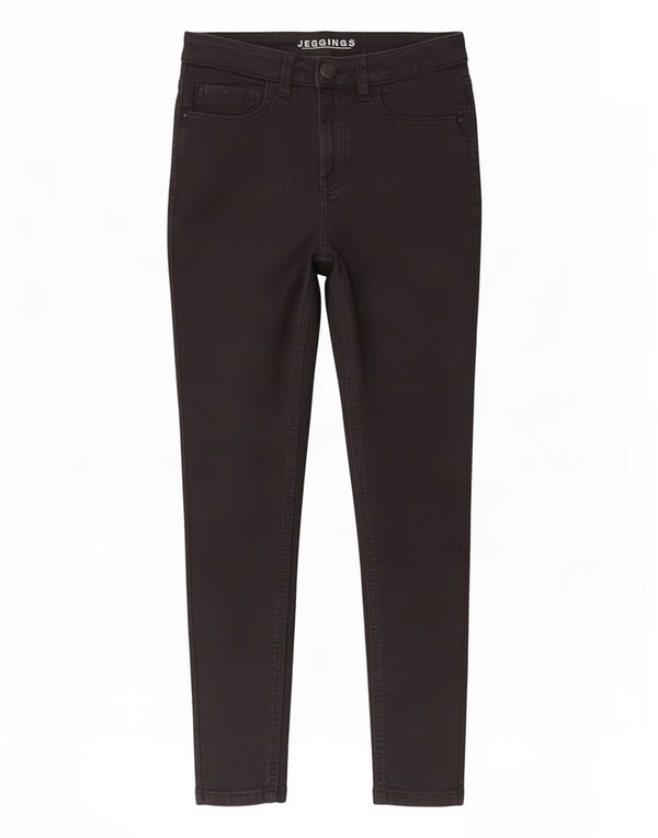 Marks & Spencer Calça Jeans Feminina Crop Jegging Reino Unido 10 Pequeno W28 L26 Preto