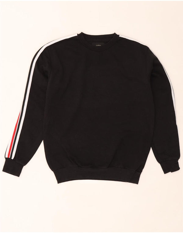 Zara Moletom Masculino Jumper Pequeno Preto