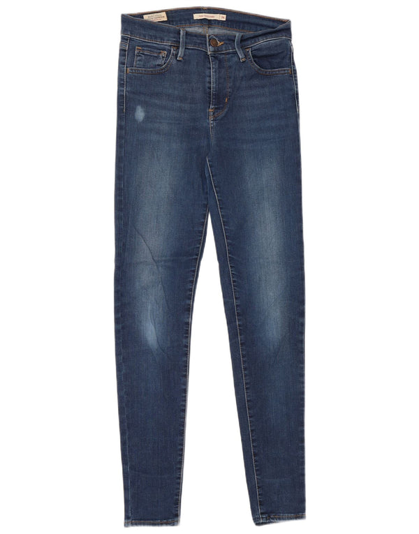 Calça jeans feminina Levi's 720 Super Skinny W26 L30 azul algodão
