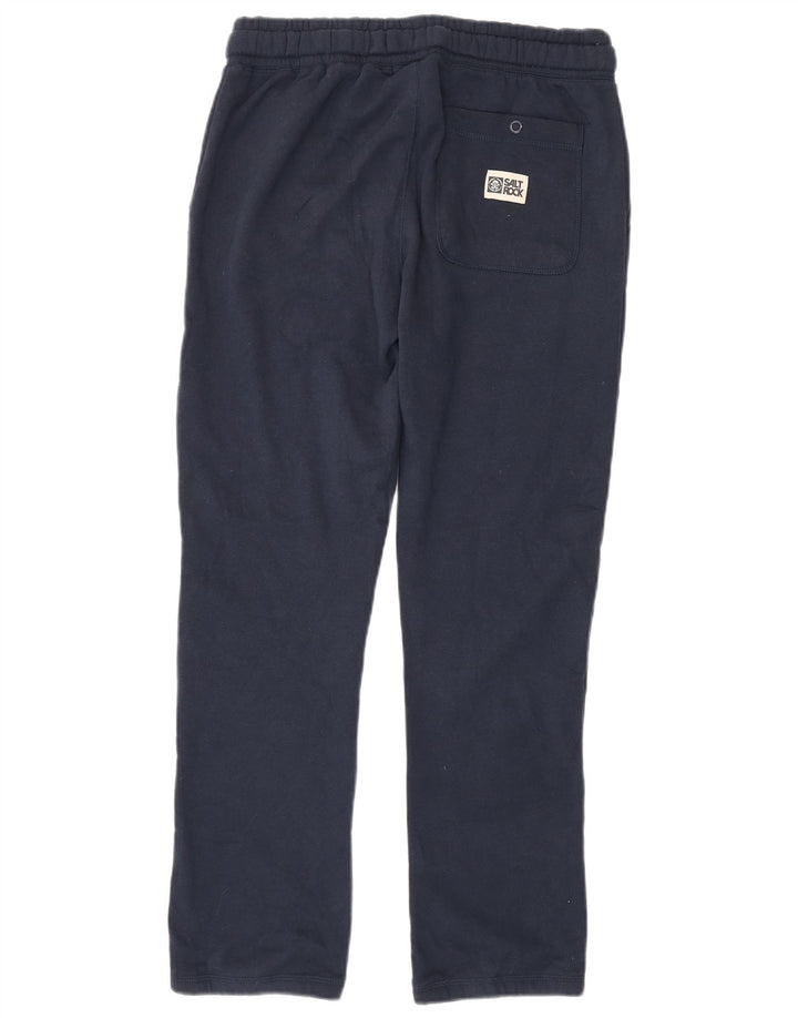Calça de treino estampada para meninos SALTROCK 12-13 anos algodão azul marinho