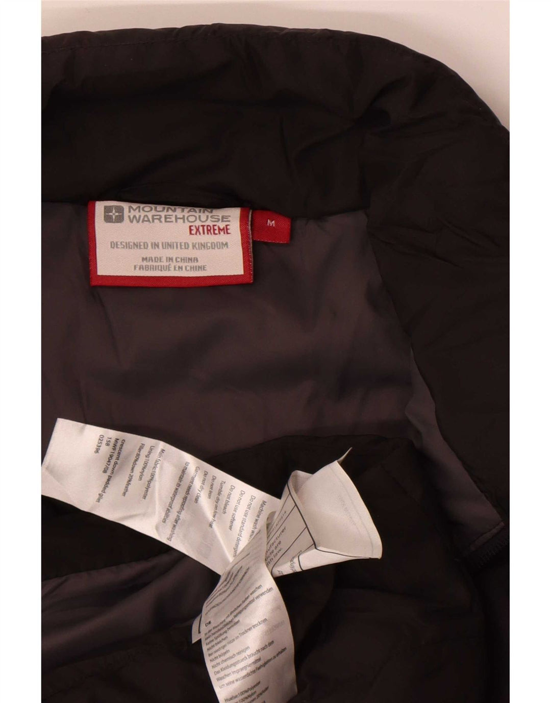 Mountain Warehouse Mens acolchoado Gilet UK 38 poliéster preto médio