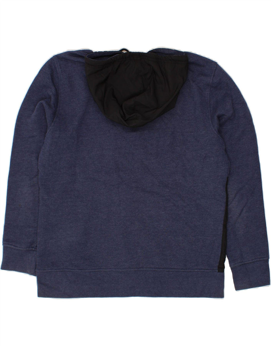 CHAMPION Mens Hoodie Jumper Large Navy Blue Colourblock Cotton Vintage Champion and Second-Hand Champion from Messina Hembry 