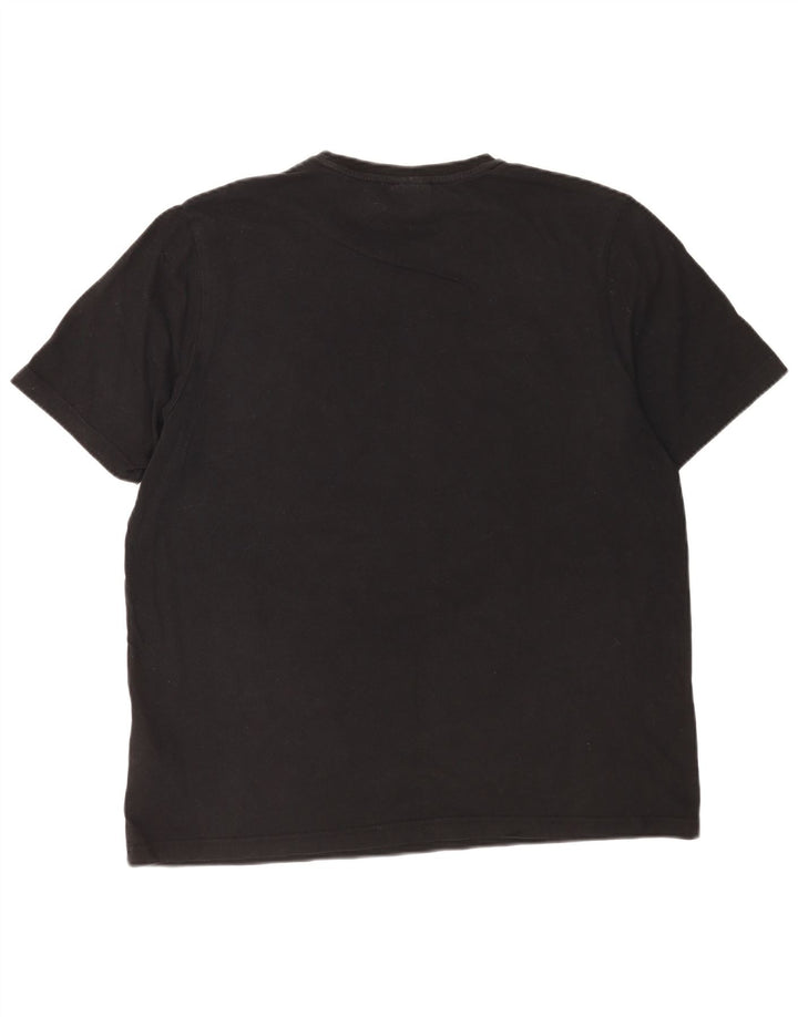 Camiseta masculina ELLESSE Top 3XL algodão preto