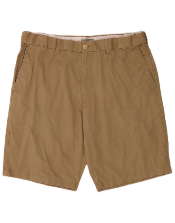 Shorts chino masculino Marks & Spencer W38 XL algodão bege