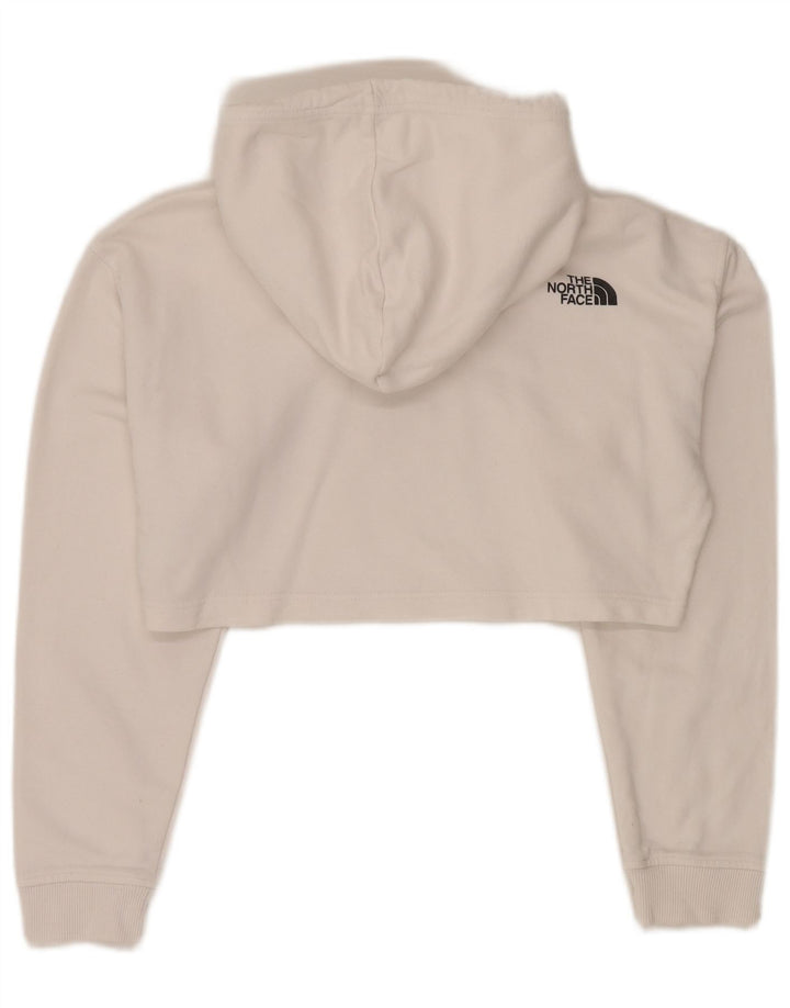 THE NORTH FACE Suéter feminino oversized com capuz e corte gráfico Reino Unido 6 XS branco
