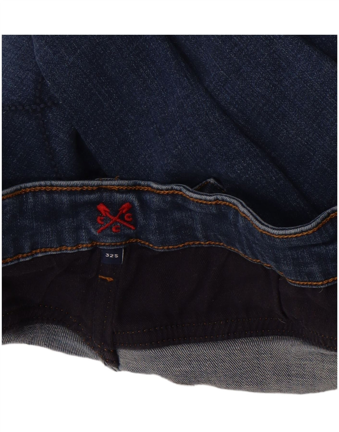 Crew Clothing Jeans Slim Feminino W32 L25 Azul Marinho