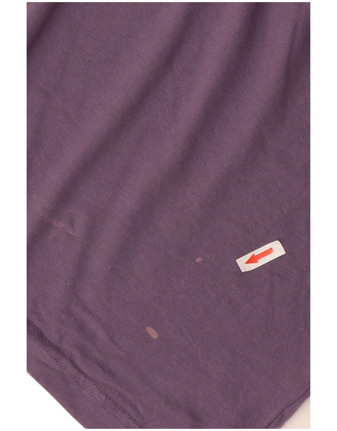 Camiseta masculina Crew Clothing Top médio algodão roxo