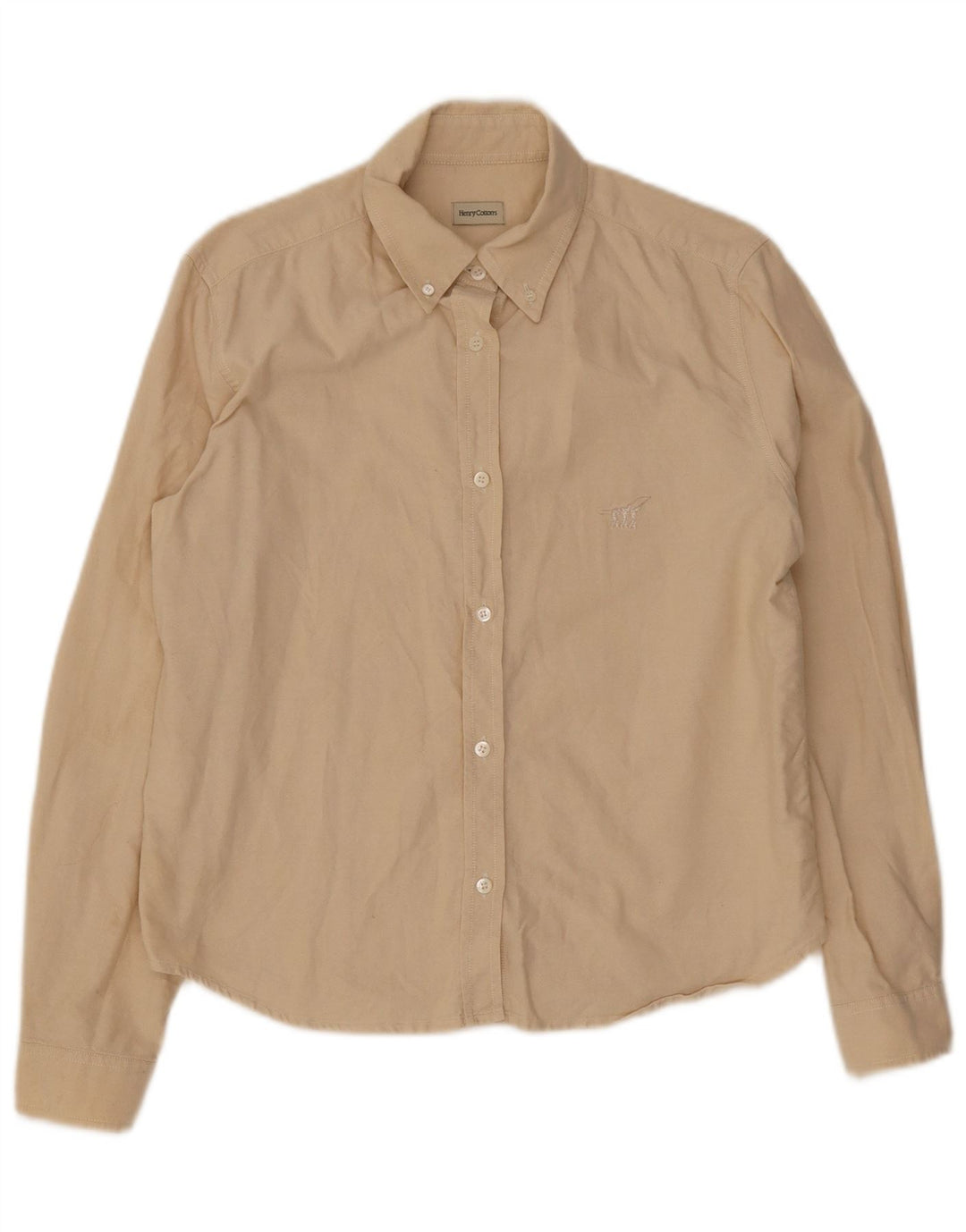 Camisa feminina Henry Cottons IT 48 XL algodão bege