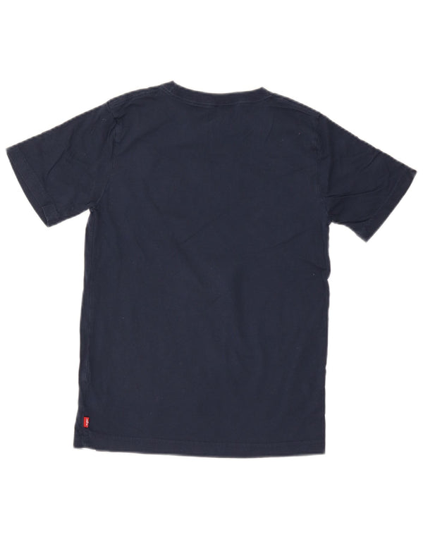 Top Levi's Boys Graphic T-Shirt 13-14 Anos Azul Marinho Algodão