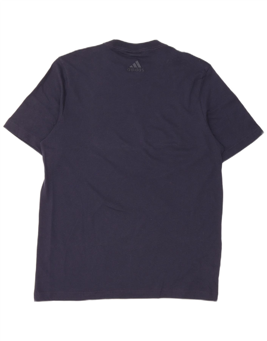 Adidas Camiseta Masculina Graphic Top Médio Algodão Azul Marinho