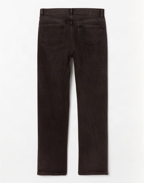 Diesel Mens Straight Jeans W31 L31 Algodão Preto