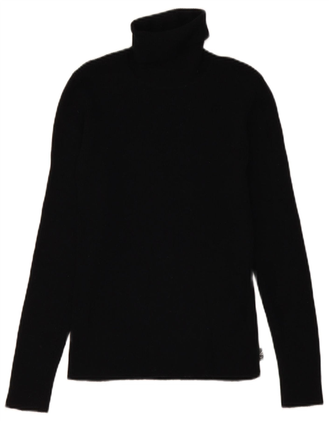 Suéter feminino CALVIN KLEIN JEANS com gola redonda, preto médio, 12