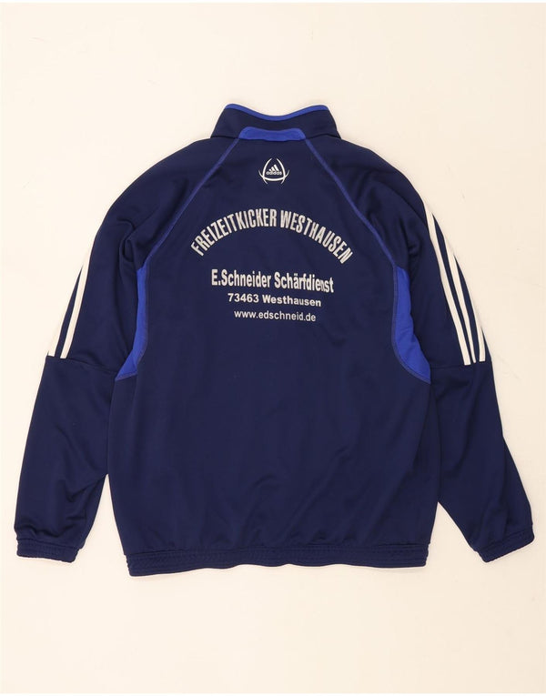 Adidas Mens Climacool Tracksuit Top Jacket UK 42/44 Grande Azul Marinho