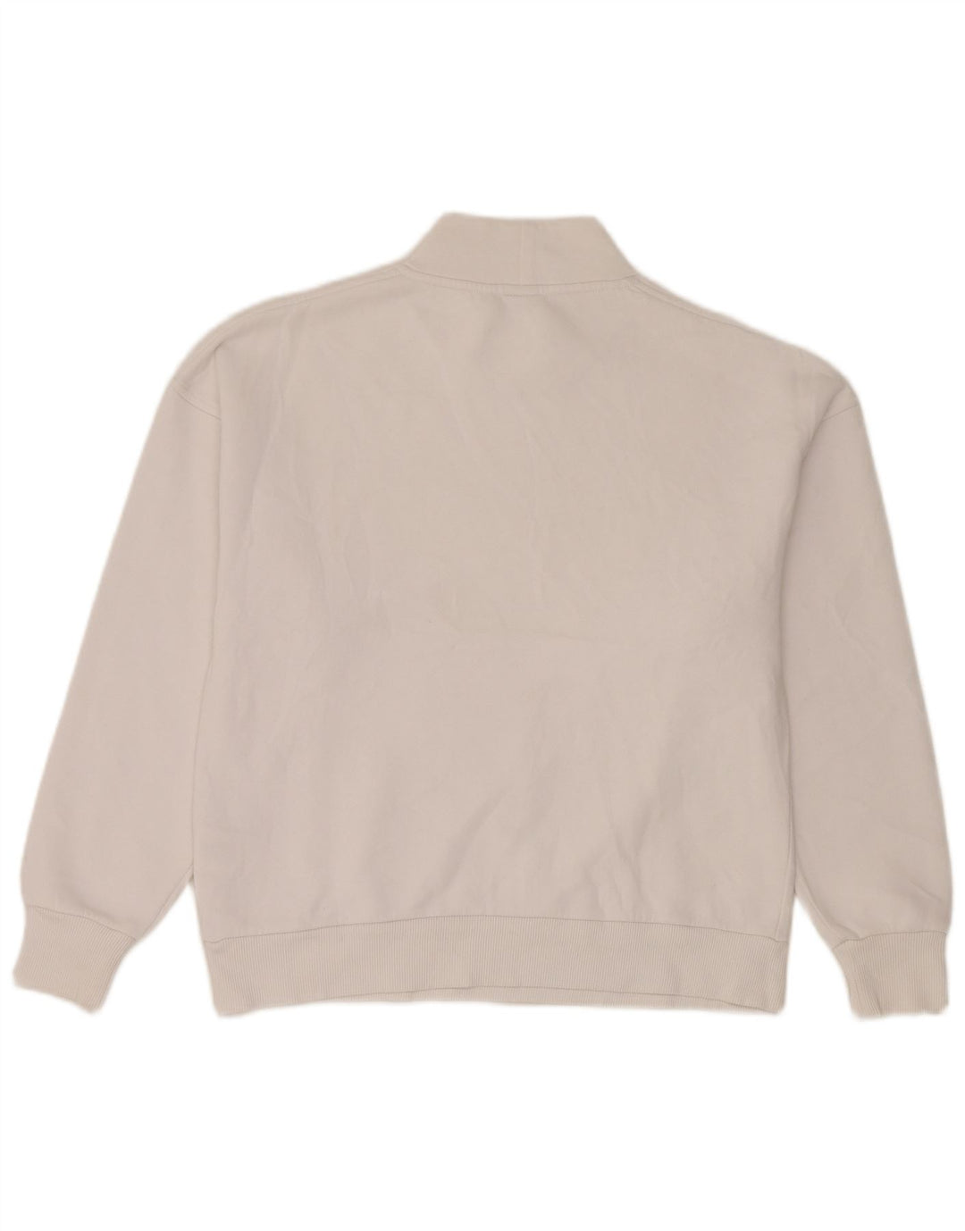 Colmar feminino oversized moletom jumper UK 10 pequeno algodão branco