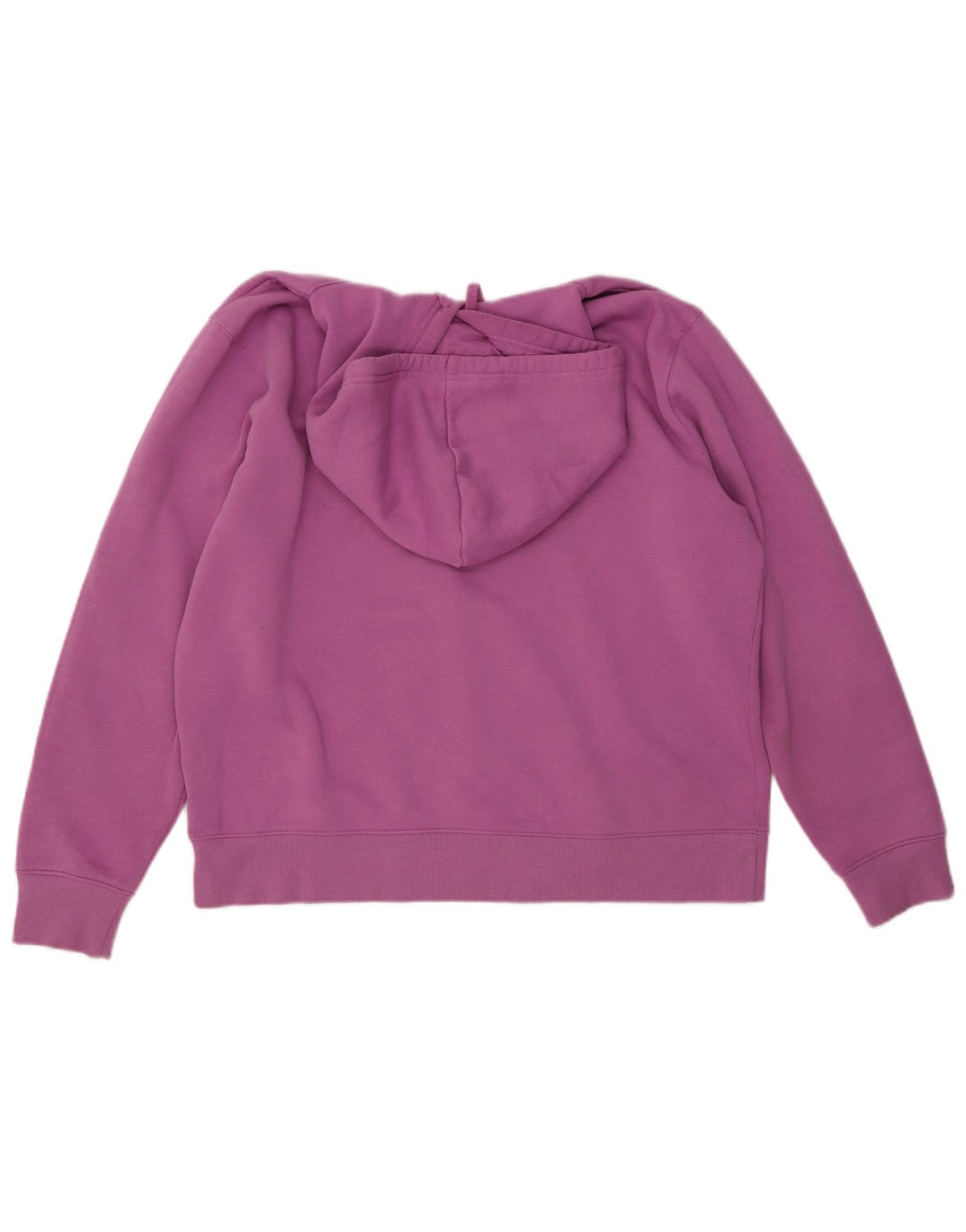 Pulôver feminino com capuz gráfico oversized FILA Reino Unido 16 grande algodão roxo