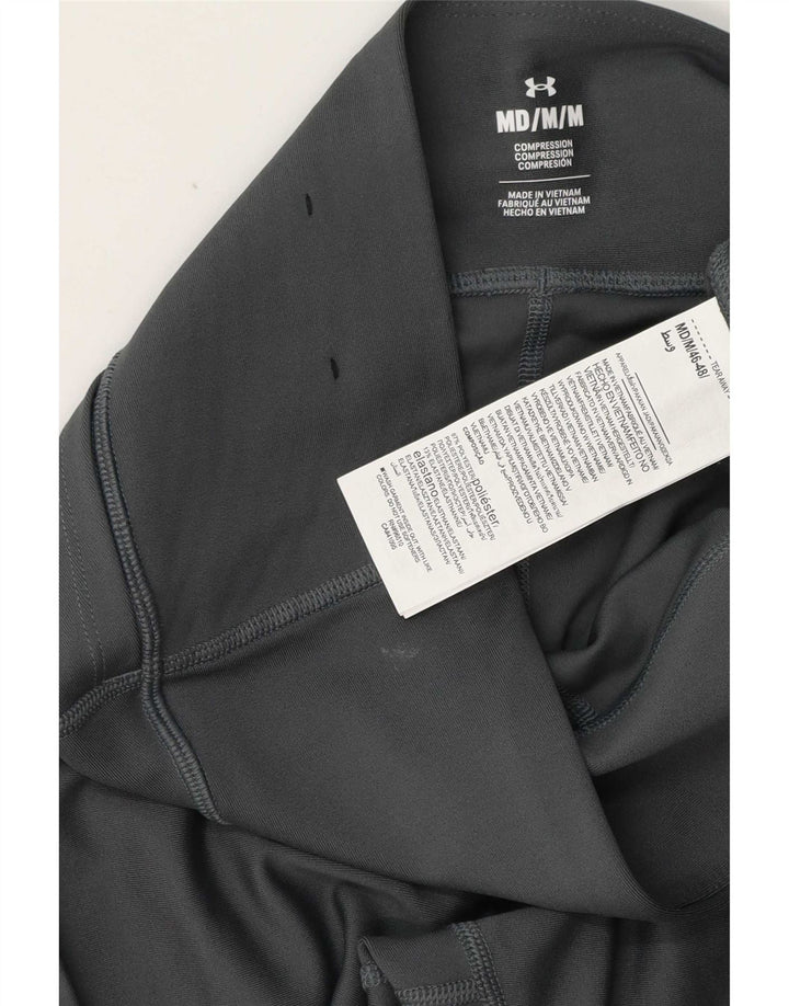 Under Armour Womens Graphic Leggings UK 12 poliéster cinza médio