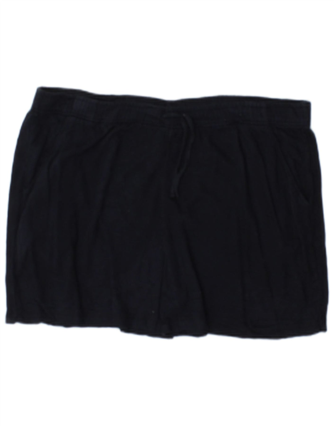 Shorts esportivos femininos Marks & Spencer Reino Unido 12 algodão azul marinho médio