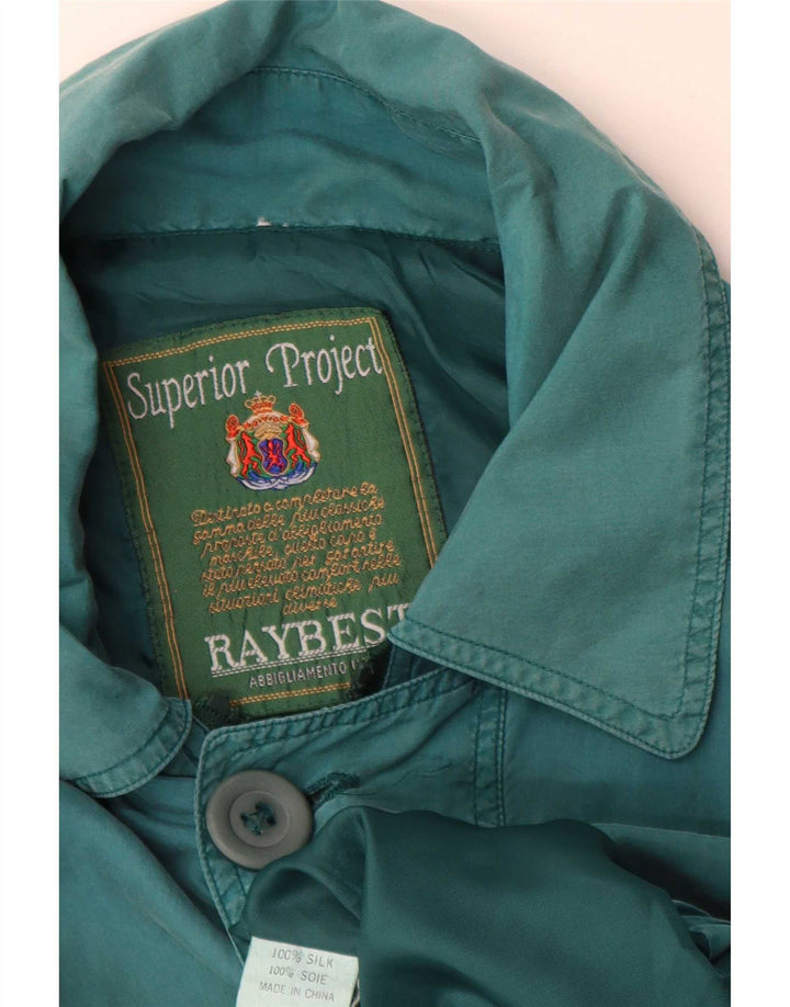 Jaqueta bomber masculina Raybest UK 40 grande seda azul
