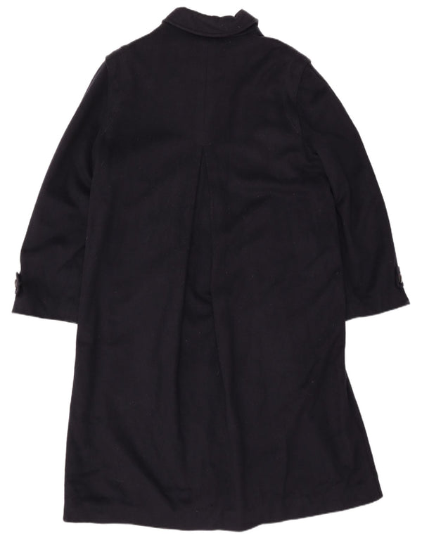 Sobretudo masculino Boggi UK 46 3XL lã azul marinho