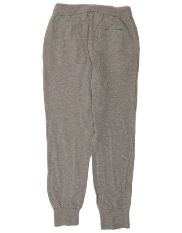 Calça esportiva feminina Lotto com estampa gráfica e joggers UK 12 cinza médio