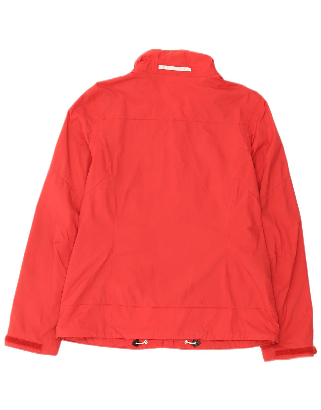 Jaqueta de chuva feminina Slam UK 14 nylon vermelho médio