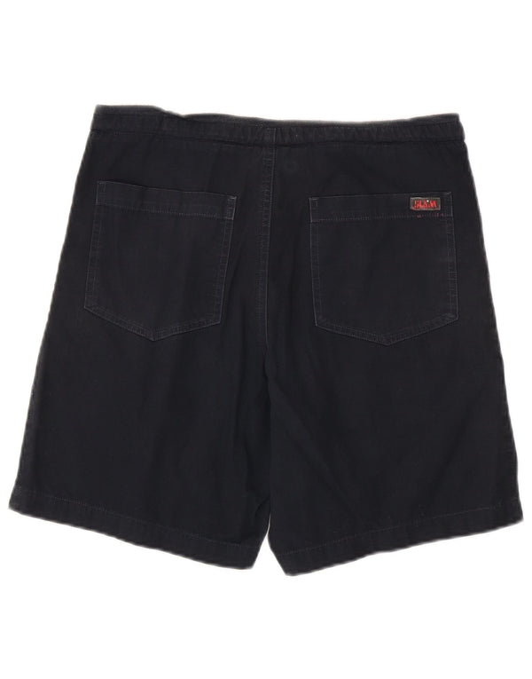 Slam Mens Chino Shorts IT 44 XS W30 Azul Marinho Algodão