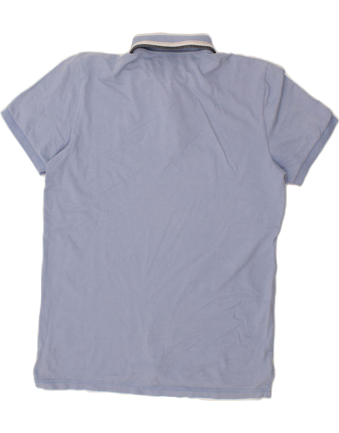 NAPAPIJRI Mens Polo Shirt XL Blue Cotton Vintage Napapijri and Second-Hand Napapijri from Messina Hembry 