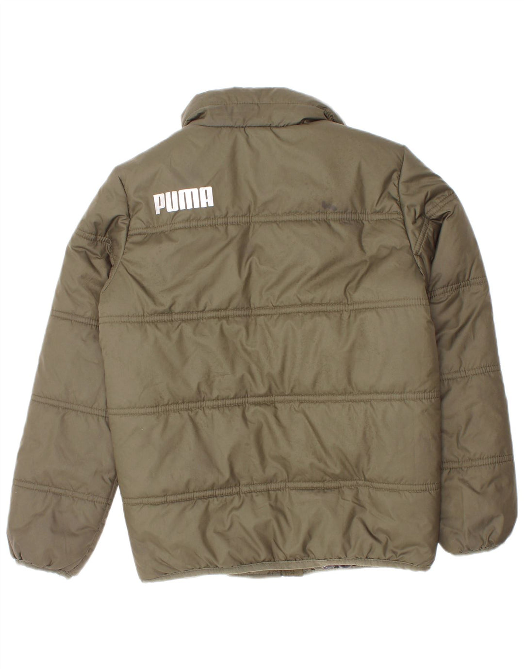 Jaqueta Puma Boys Graphic Acolchoada 5-6 Anos Poliéster Cáqui
