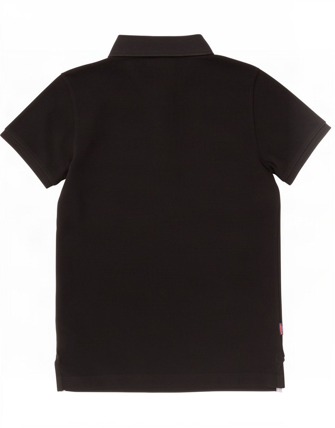 Camisa polo masculina Superdry médio algodão preto