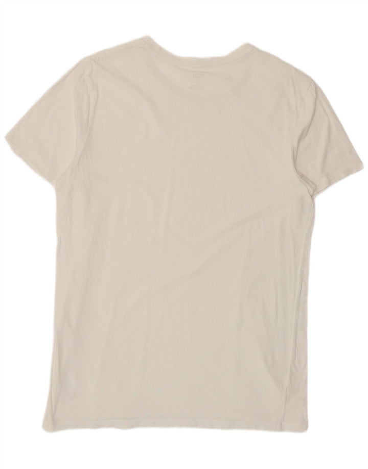 Camiseta masculina slim Levi's grande branca