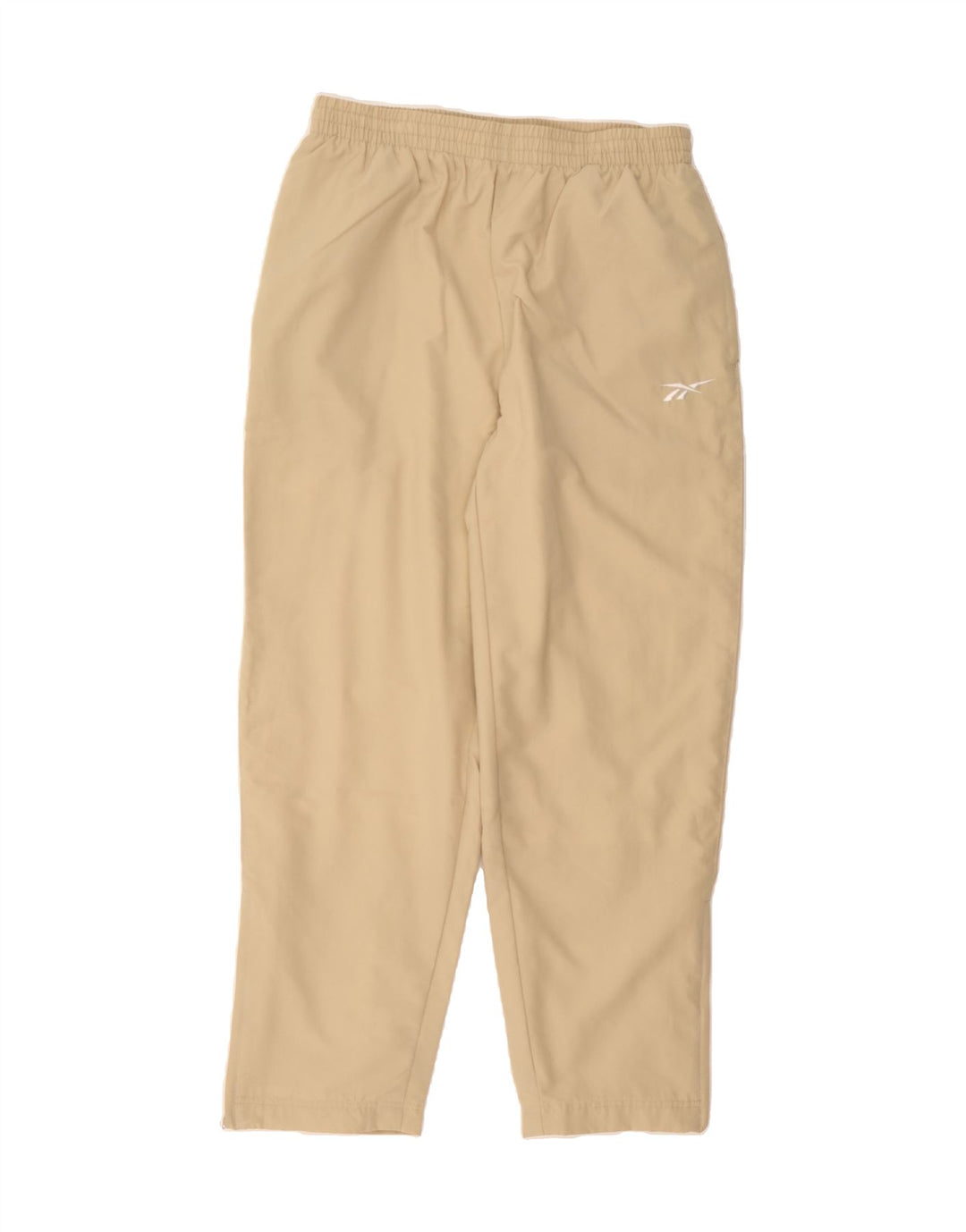 REEBOK Mens Tracksuit Trousers Medium Beige Polyester Vintage Reebok and Second-Hand Reebok from Messina Hembry 