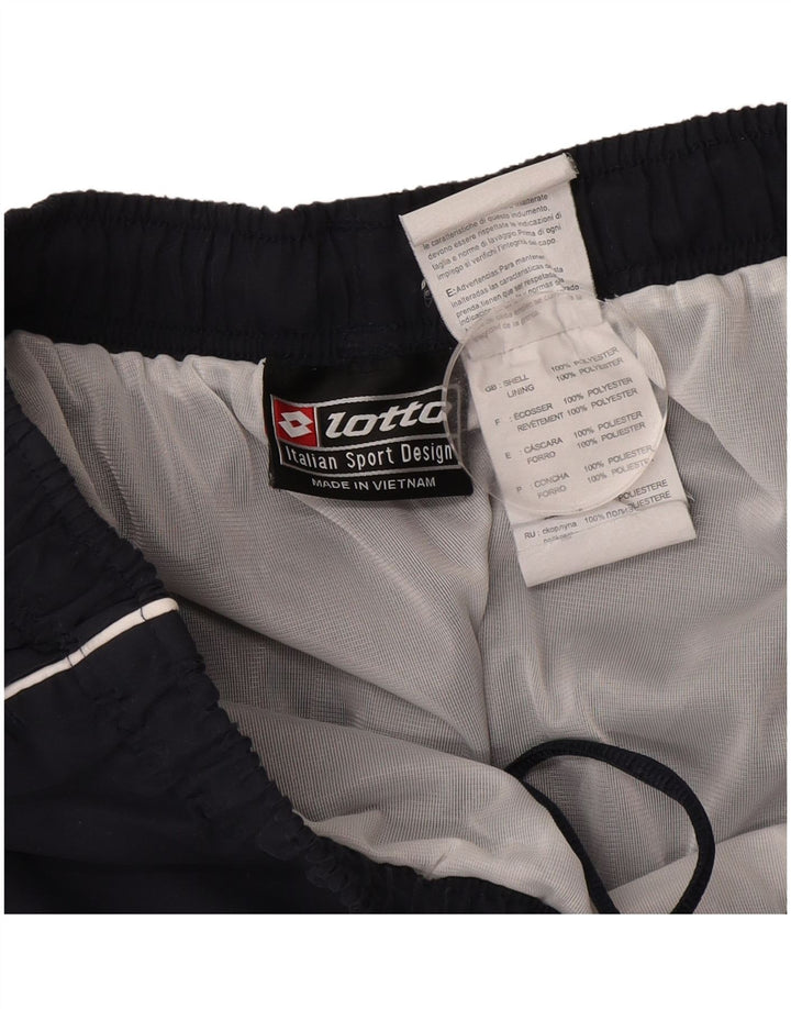 Shorts de natação masculino Lotto grande poliéster colorblock azul marinho