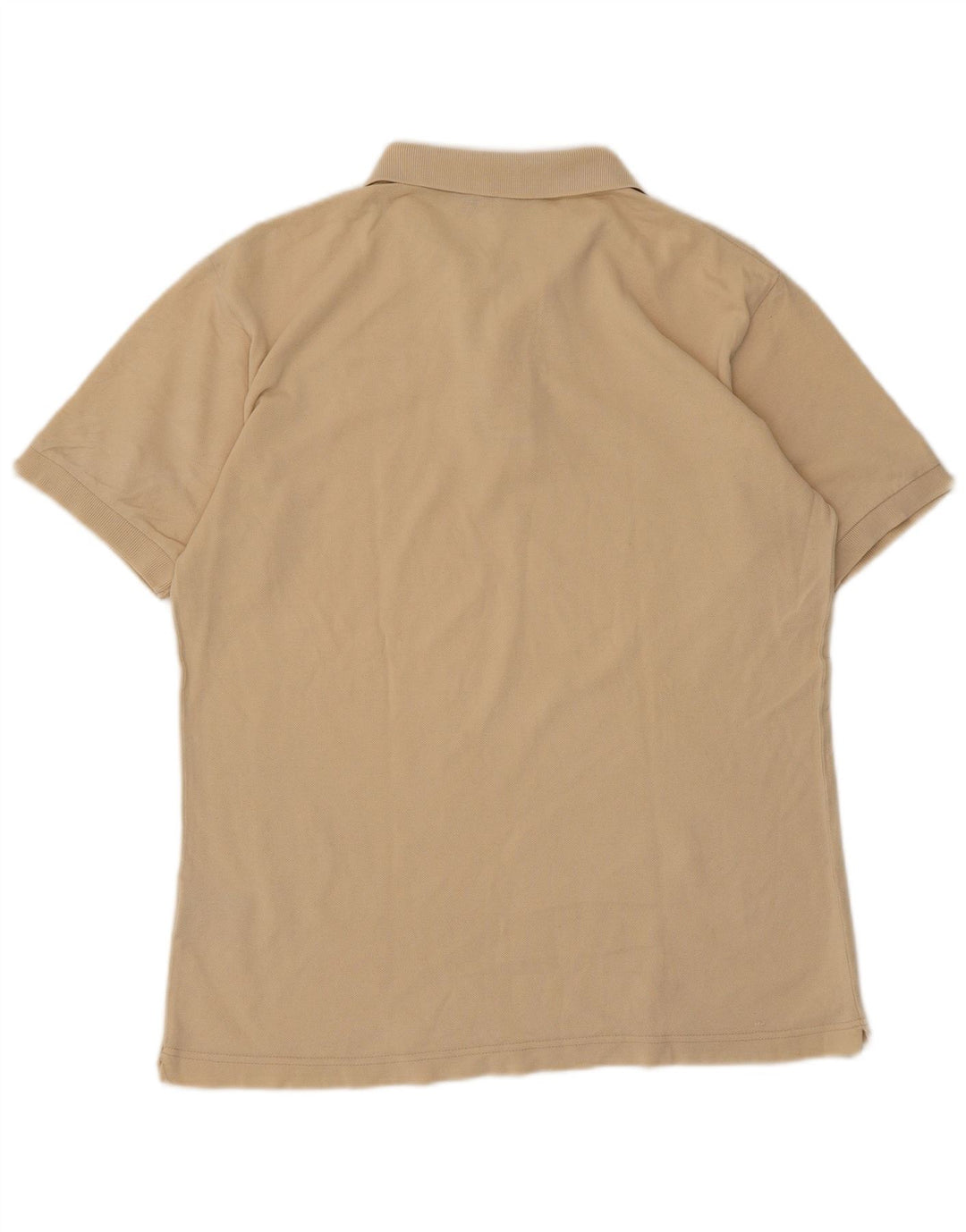Camisa polo masculina Kappa algodão bege médio