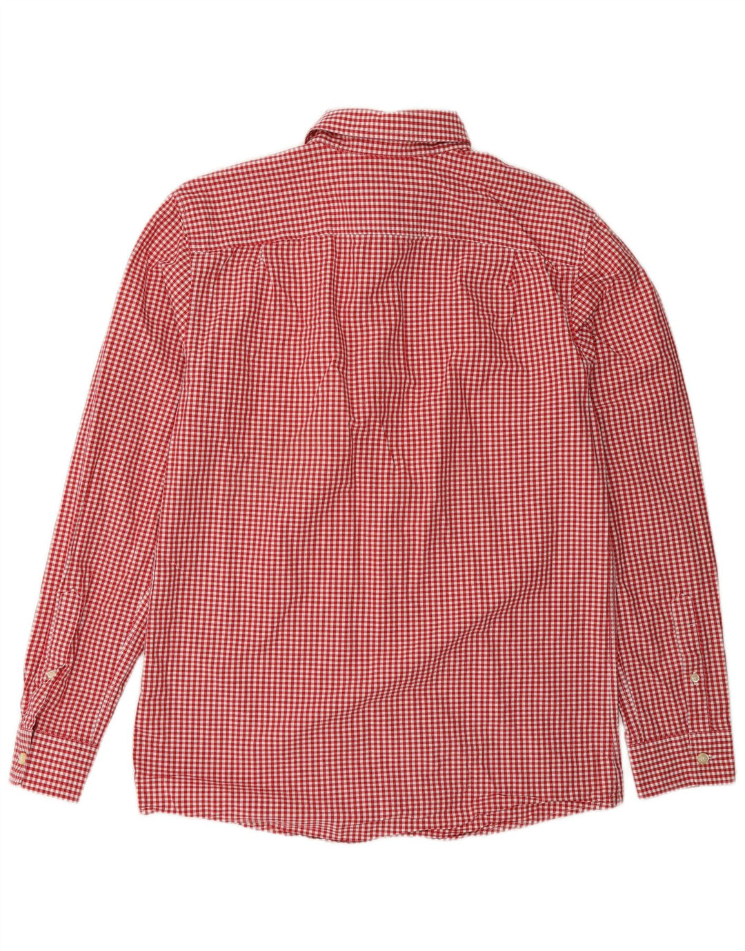 Camisa masculina Jack Wills médio vermelho algodão guingão