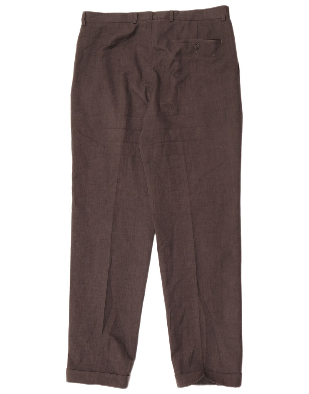 Calça masculina Marks & Spencer Pegged Suit W34 L33 cinza poliéster