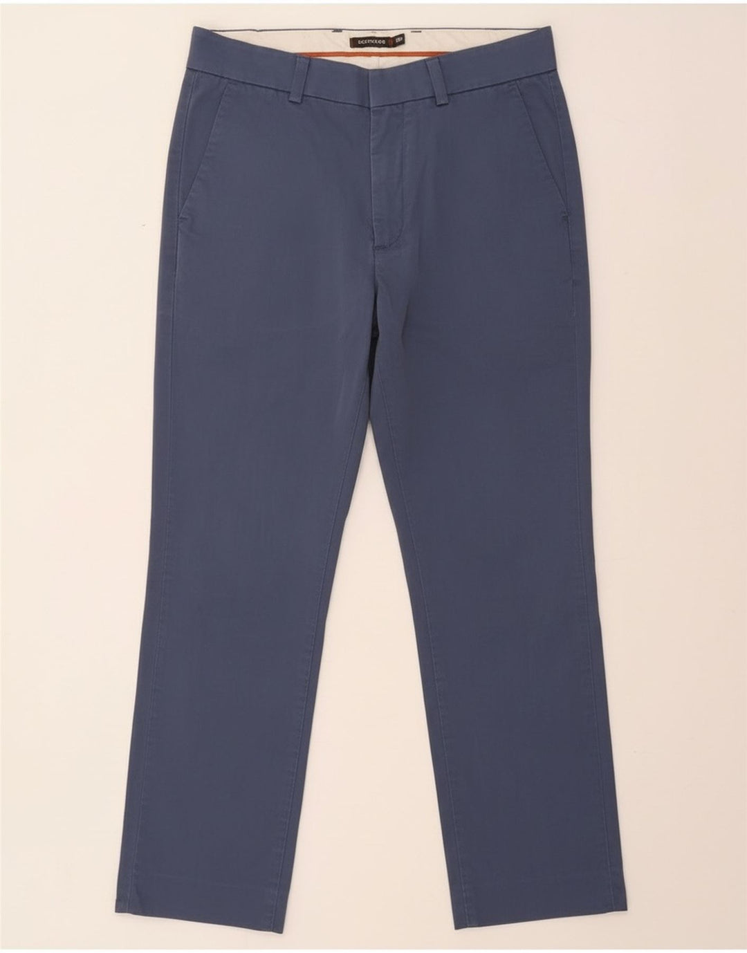 Calça Dockers Mens Slim Chino W31 L27 Azul Algodão