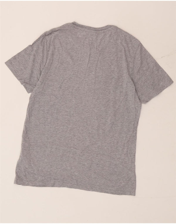 Camiseta masculina gráfica Levi's Top cinza médio algodão