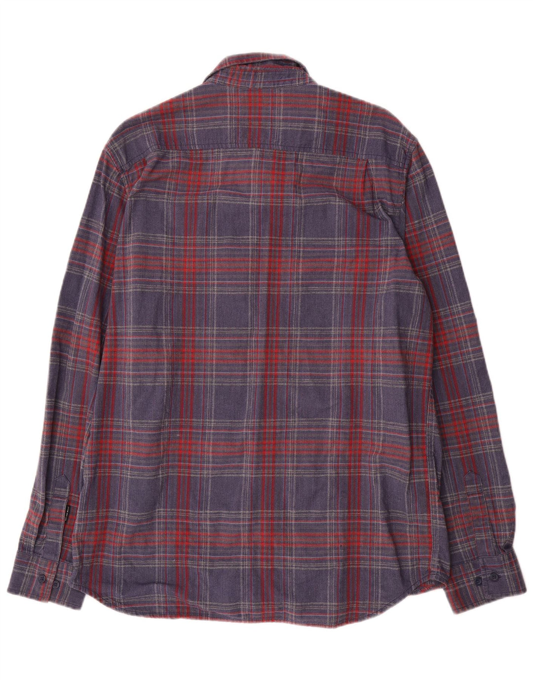 Vans Camisa masculina de flanela XL algodão xadrez multicolorido