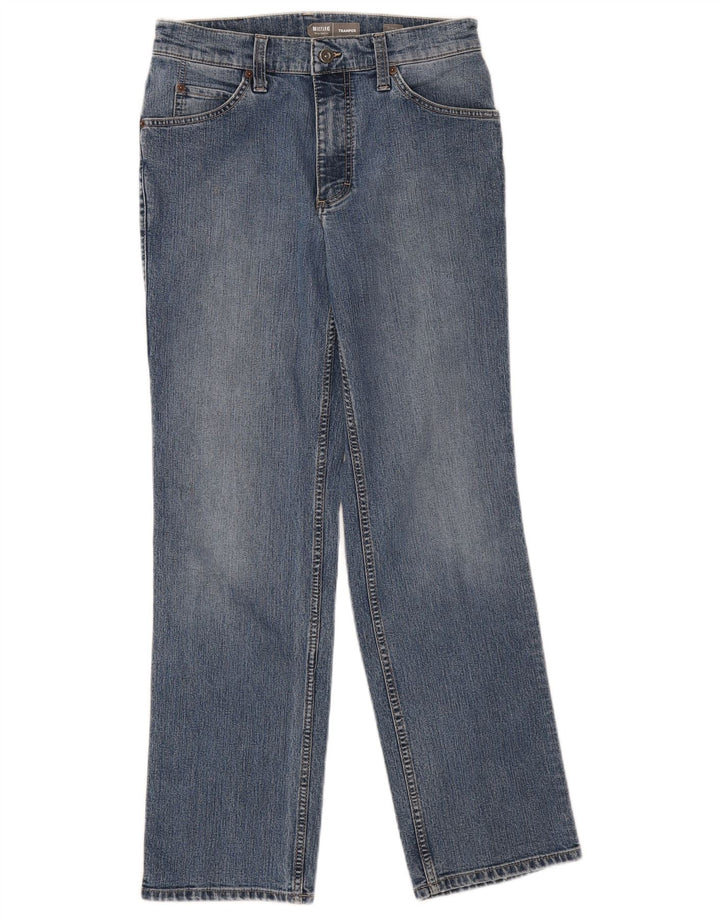 Mustang Mens Tramper Straight Jeans W32 L32 Azul Algodão