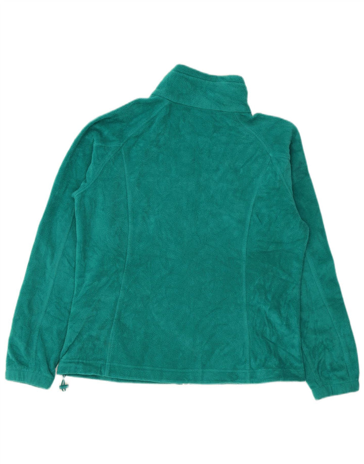 Jaqueta de lã feminina Columbia UK 18 XL verde poliéster