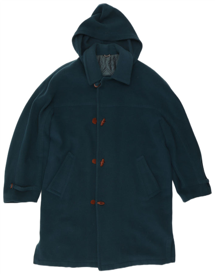 Casaco masculino com capuz Pal Zileri IT 52 XL lã azul