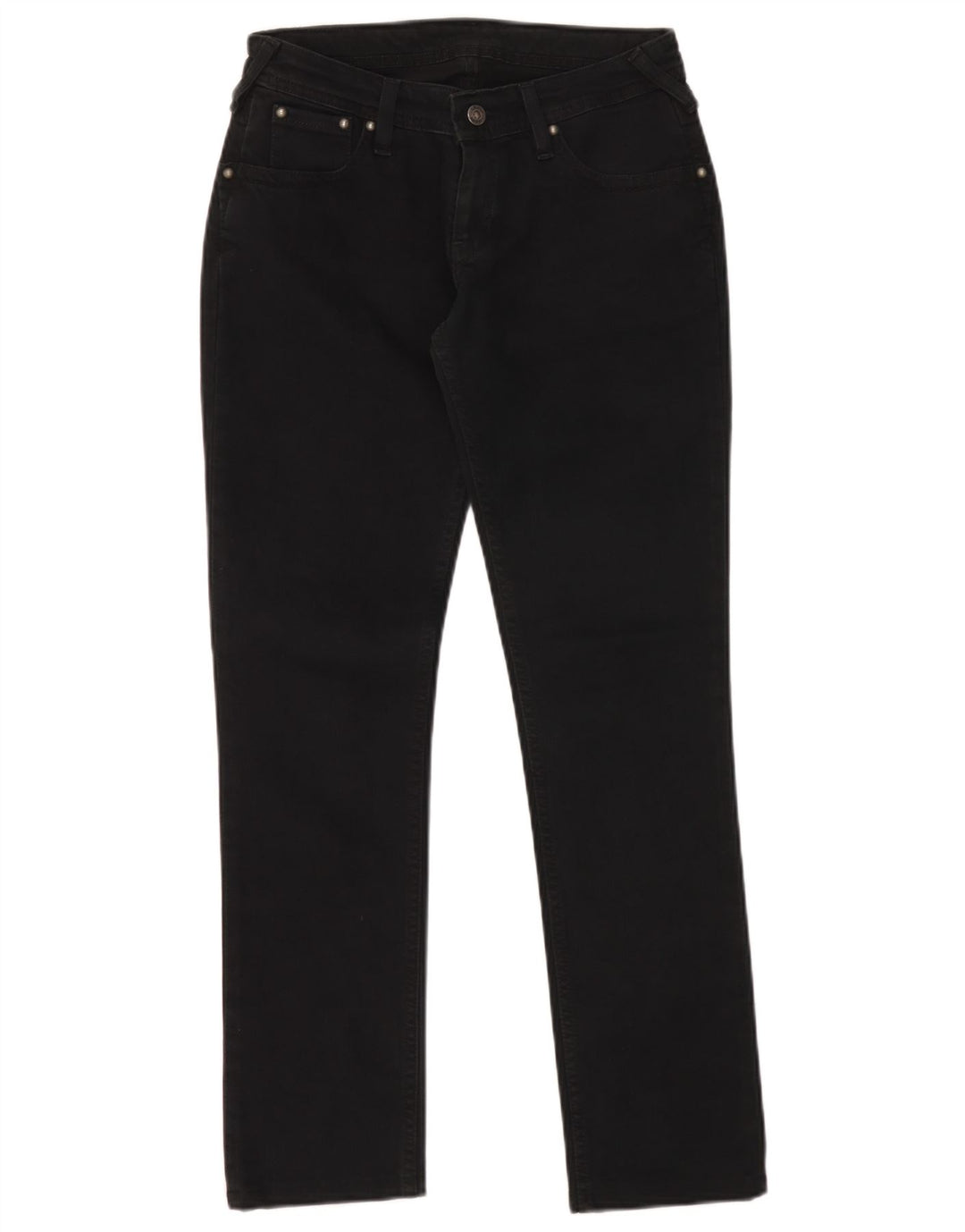 Jeans skinny feminino Levi's W30 L29 algodão preto