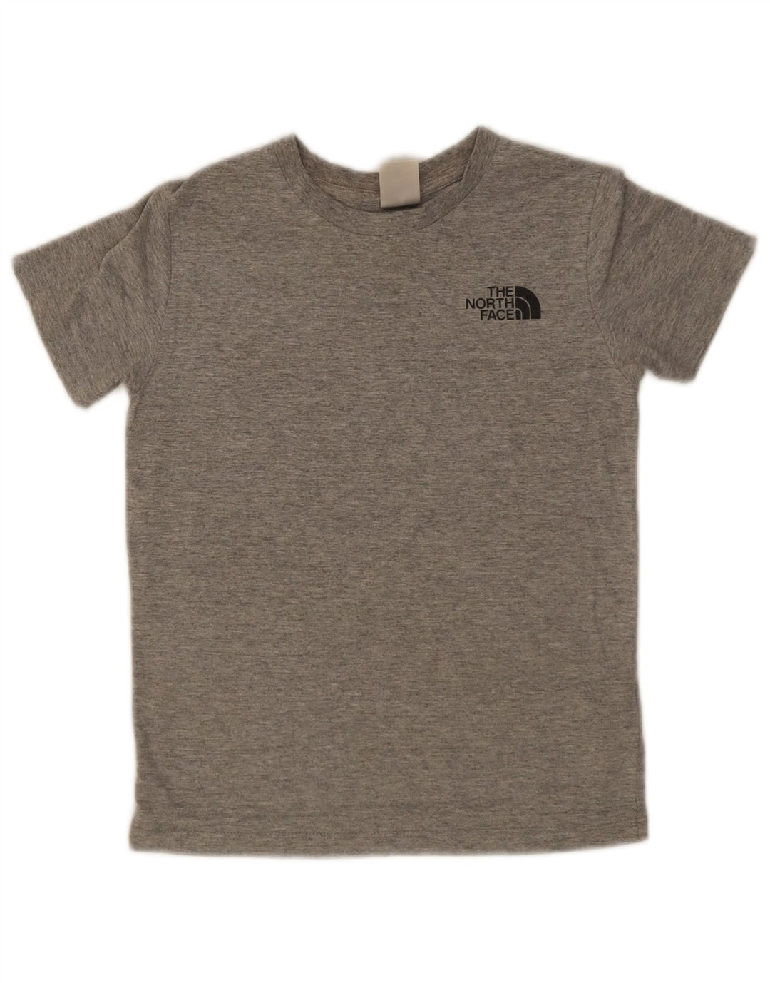 Camiseta gráfica The North Face Boys Top 9-10 anos cinza médio manchado