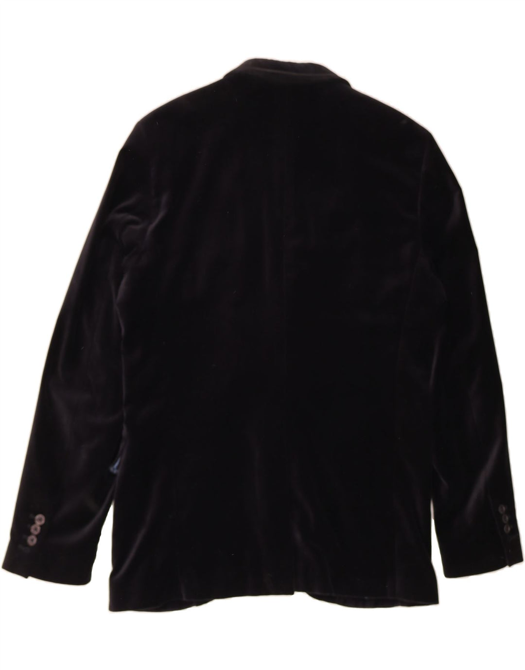 Jaqueta blazer masculina de veludo com 2 botões SCOTCH & SODA IT 52 XL algodão preto