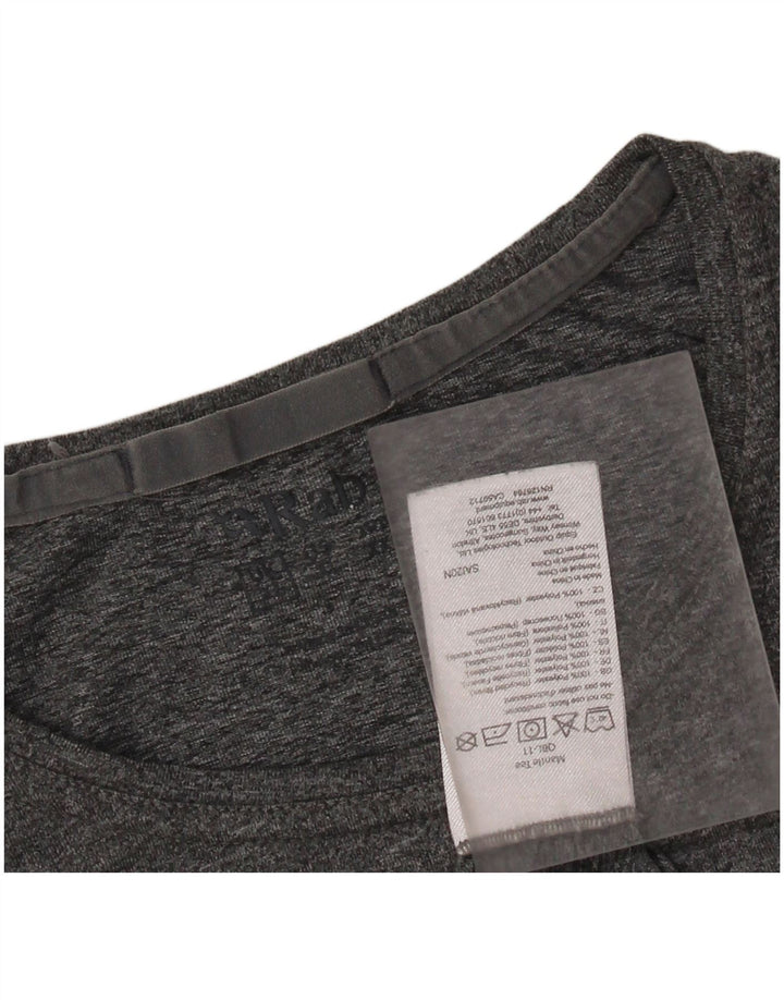 Camiseta masculina RAB Top XL poliéster cinza
