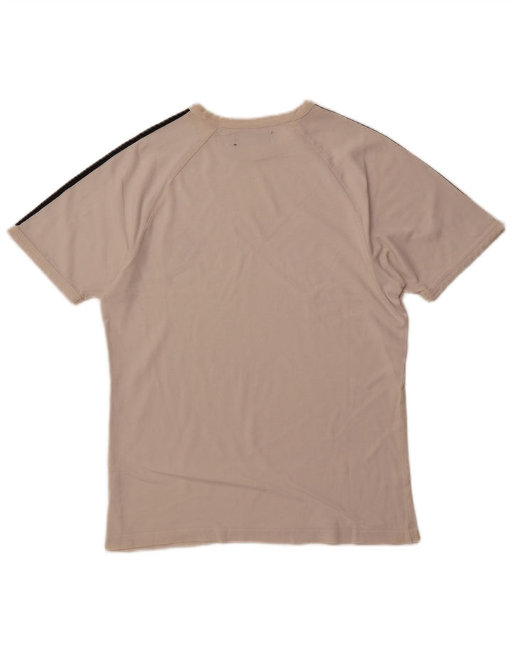 ADIDAS Mens T-Shirt Top Pequeno Branco