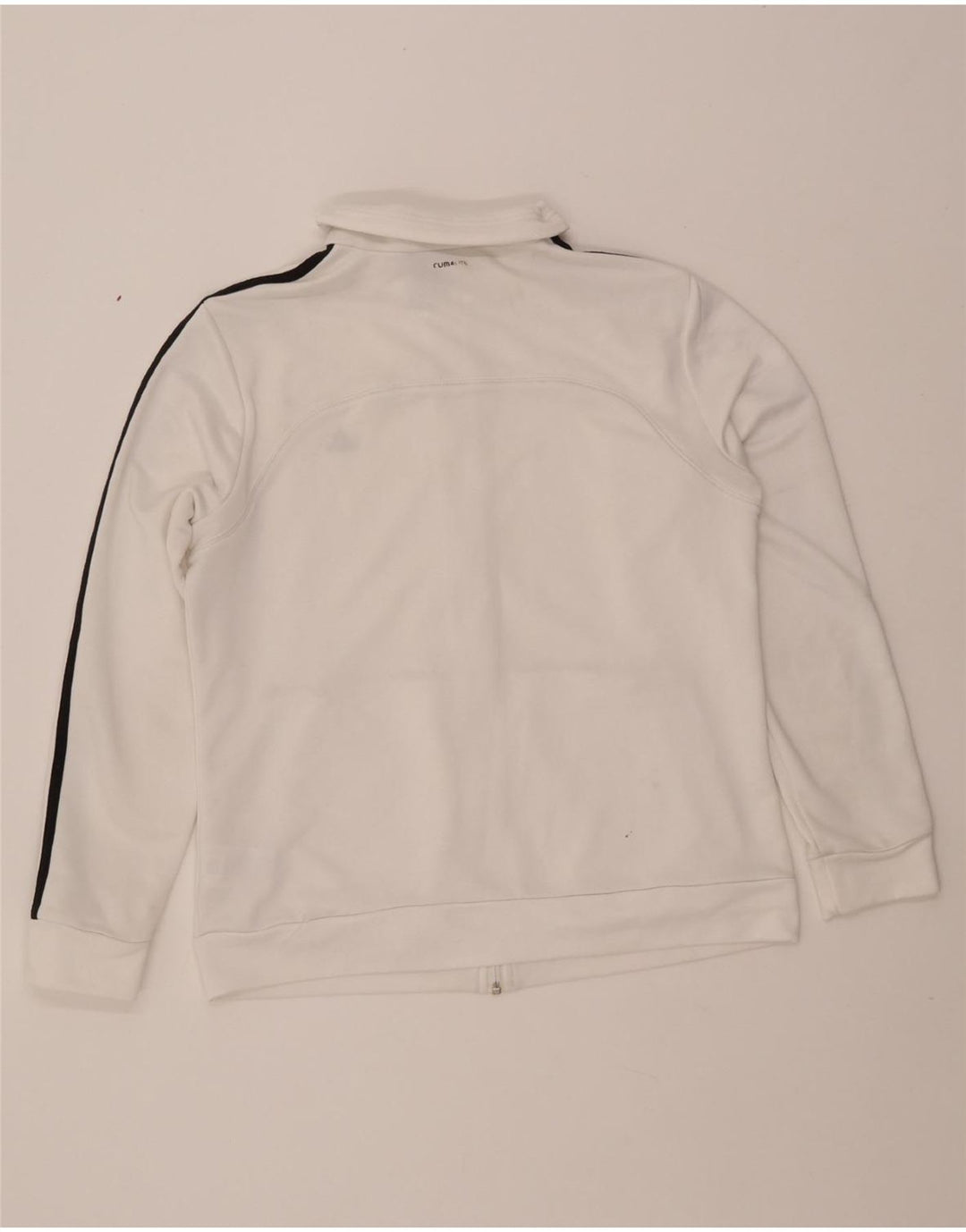 ADIDAS Womens Climalite Tracksuit Top Jacket UK 16/18 Grande Branco
